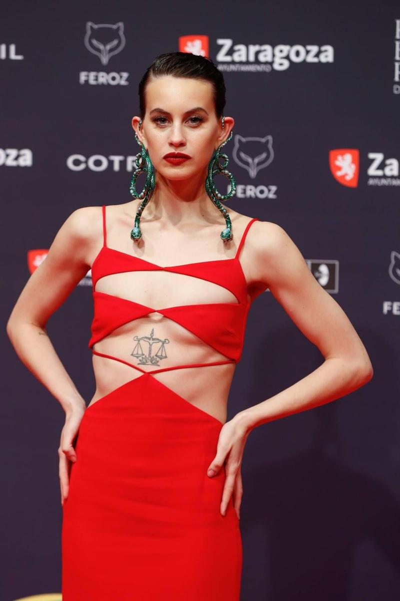 Milena Smit, el look más espectacular de los Premios Feroz 2022