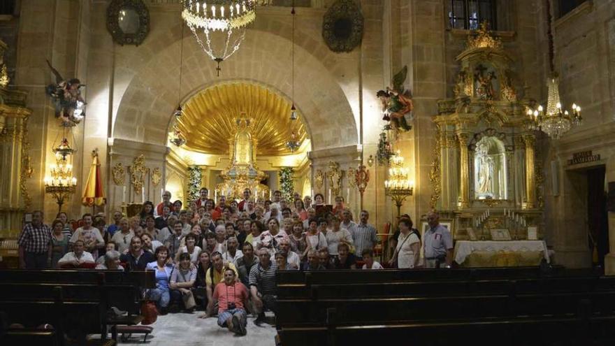 Cerca de 80 personas peregrinan a Murcia y Albacete