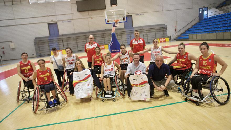 Murcia acoge la preparación para el Europeo de la selección femenina de baloncesto en silla de ruedas