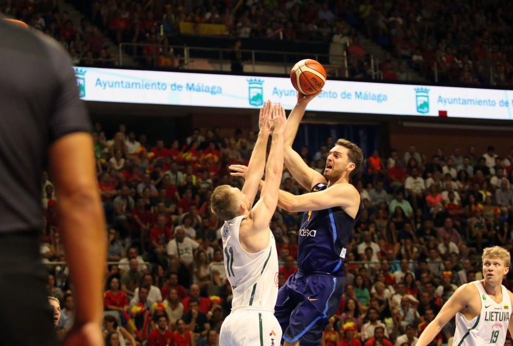 Fotos del España 76-78 Lituania, disputado en el Carpena