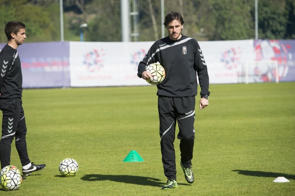 Entrenamiento del Real Oviedo