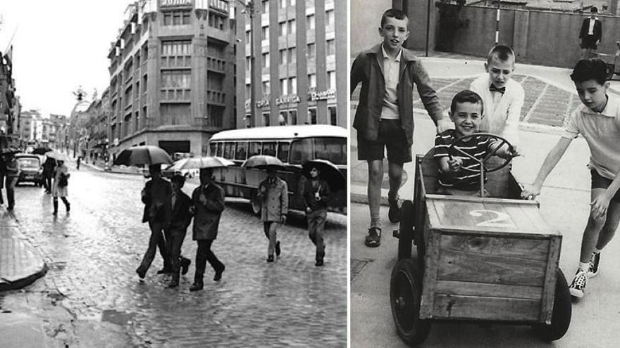 La Muralla de Sant Domènec, el 1968 i l&#039;Escola de Conducció a Can Jorba, als 60 (fotos d&#039;Antoni Quintana).