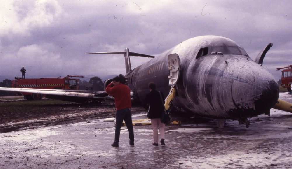 Accidente del avión de Aviaco en Vigo