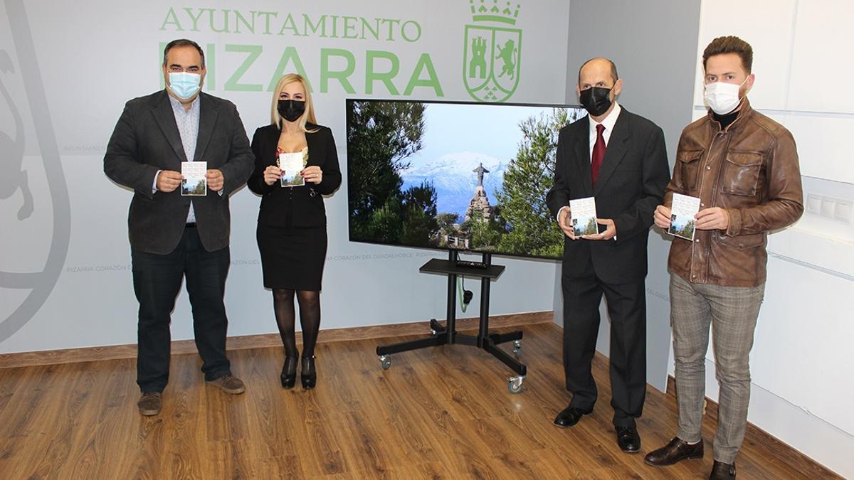 Imagen de la presentación de la tarjeta navideña.