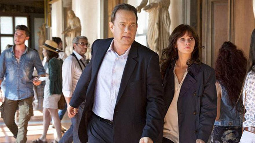 Tom Hanks y Felicity Jones protagonizan &#039;Inferno&#039;.