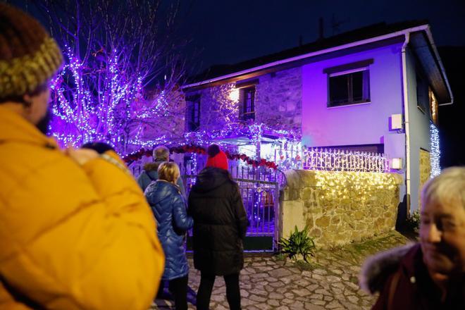 El pueblo más navideño del mundo está en Quirós: así se ilumina Aciera