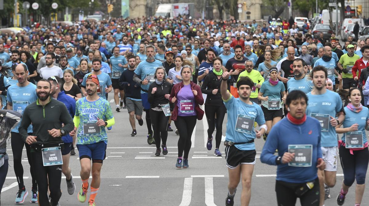 La Media Maratón de Barcelona 2022 vuelve a llenar las calles de la ciudad