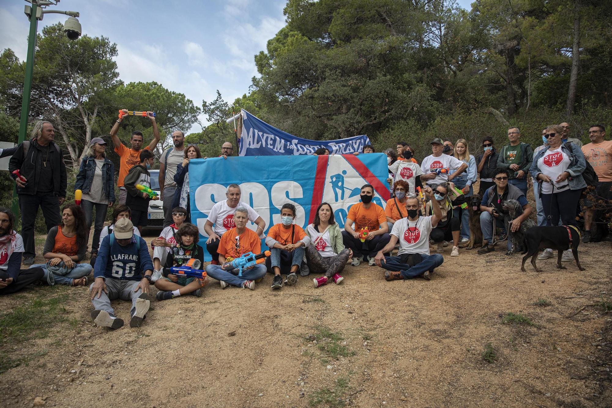 Manifestació del SOS Costa Brava