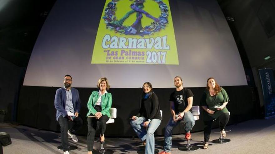 Presentación del escenario del Carnaval 2017