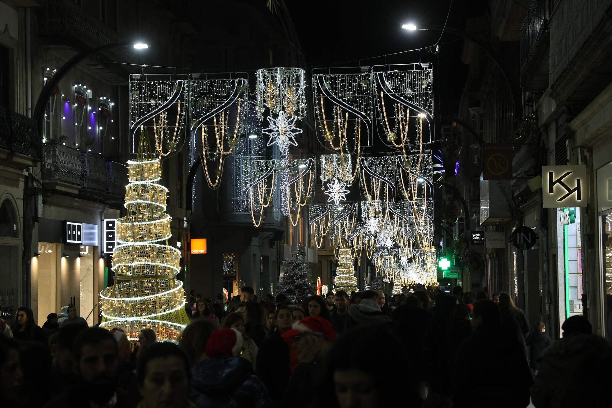 La Navidad de Vigo ya deslumbra al mundo