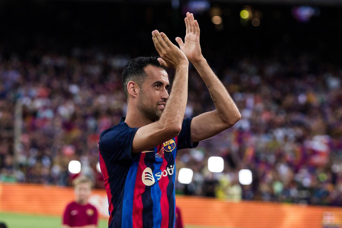 Las mejores imágenes de la carrera de Sergio Busquets en el FC Barcelona