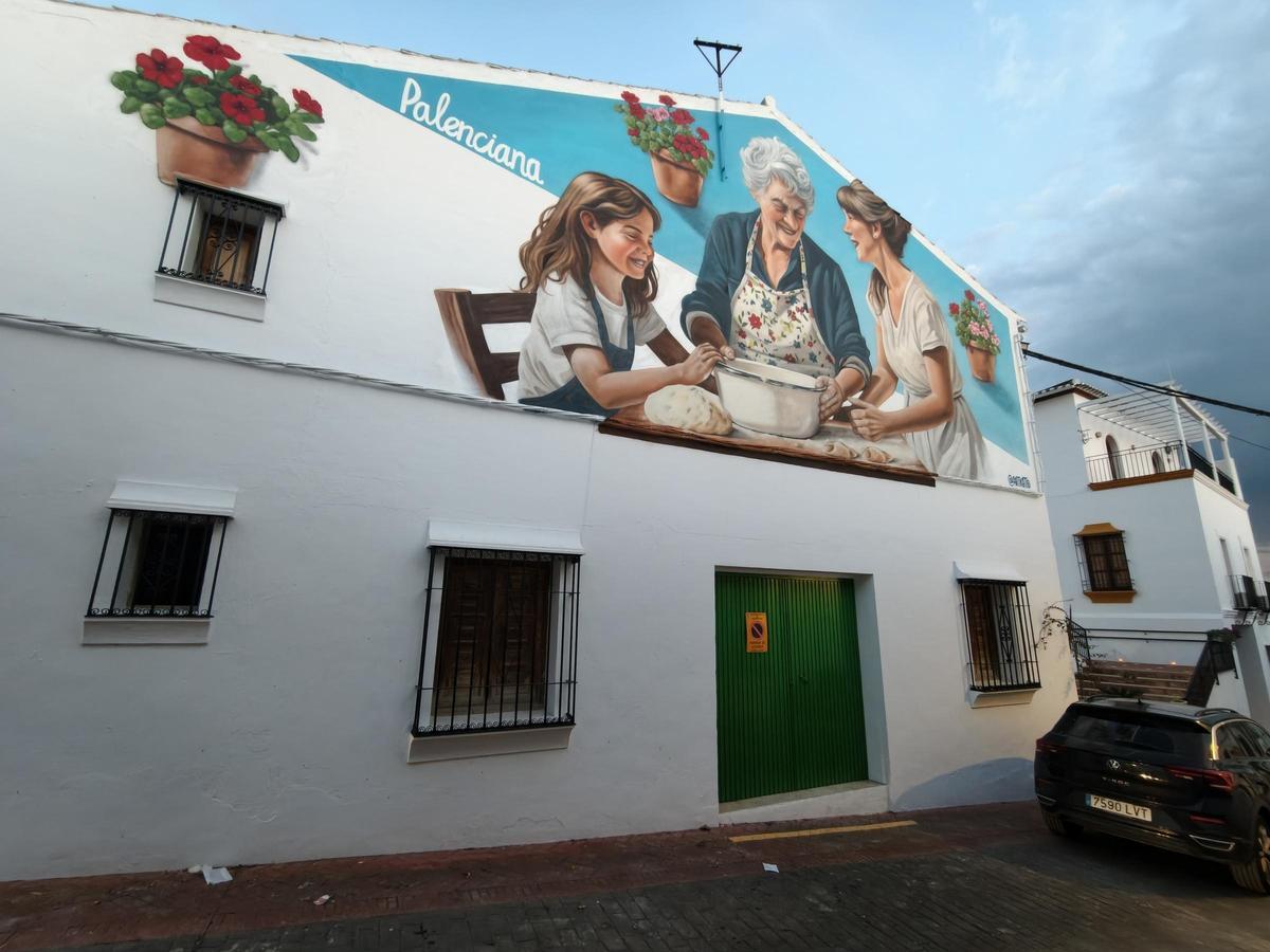 Mural en Palenciana