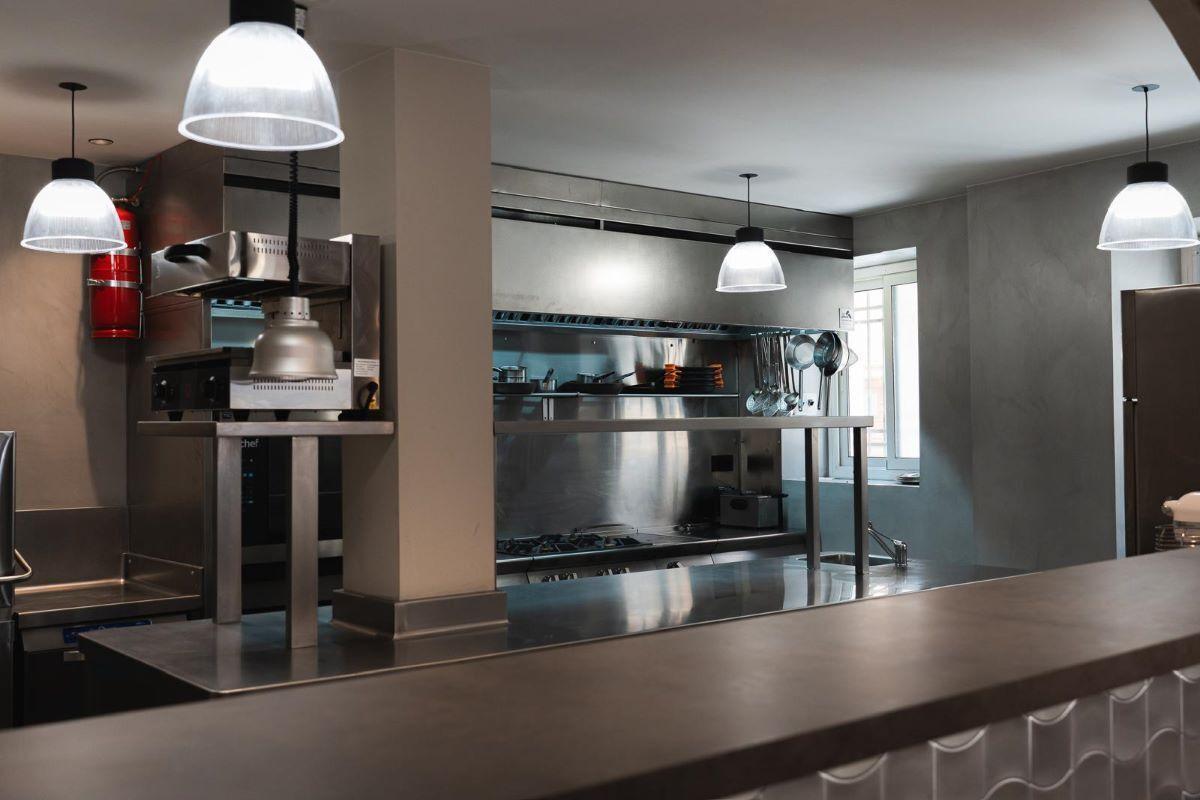 Aiterm va dissenyar i executar la cuina de la Cort del Mos de Palamós.