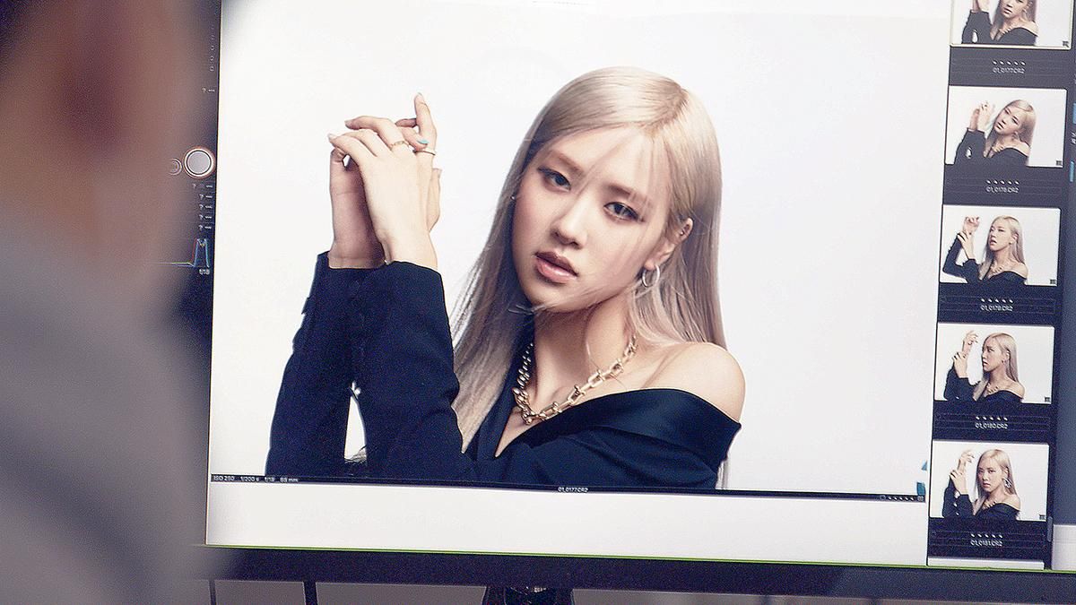 Rosé, deslumbrante en la sesión de 'Tiffany City Hardwear'