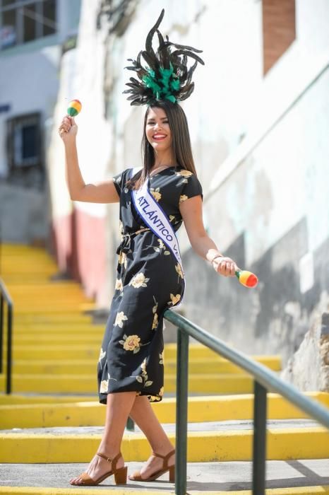 LAS PALMAS DE GRAN CANARIA. Candidata a Reina del Carnaval LPGC 2019 Adela Corujo Concepción