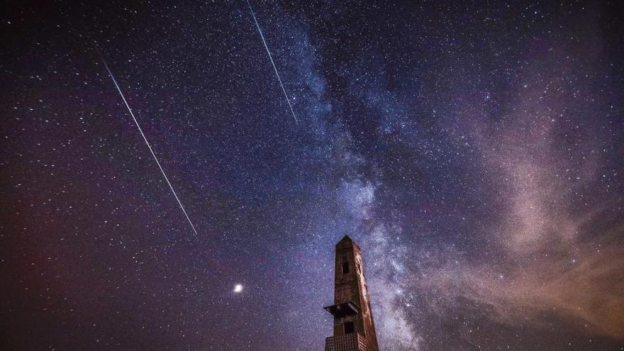 Las perseidas deslumbran en Son Real