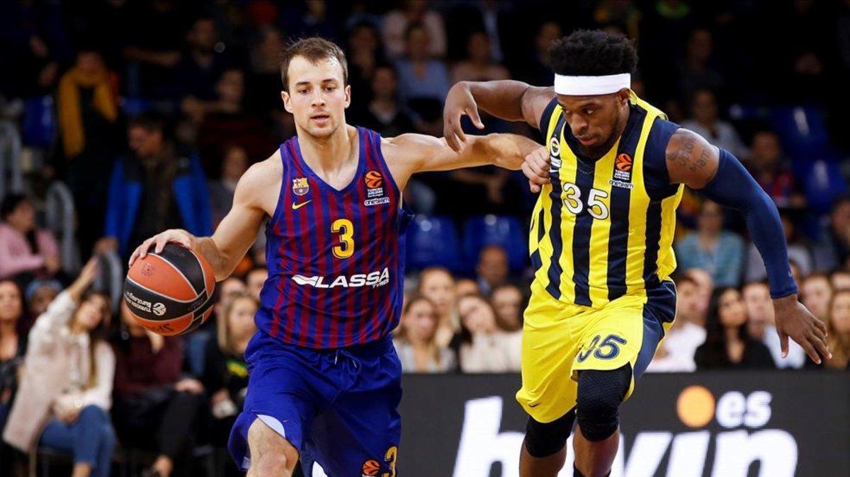 El Barça se vio superado por el Fenerbahçe en la primera vuelta en el Palau