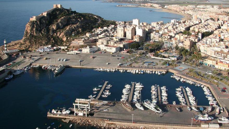 Panorámica de Águilas,uno de los municipios más turísticos de la Región.