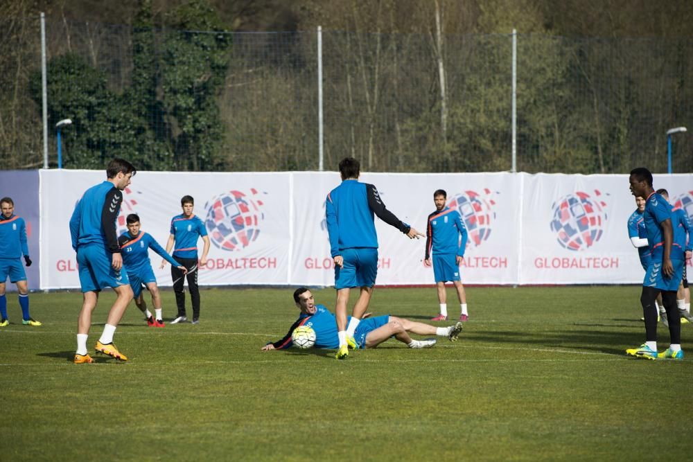 Entrenamiento del Real Oviedo