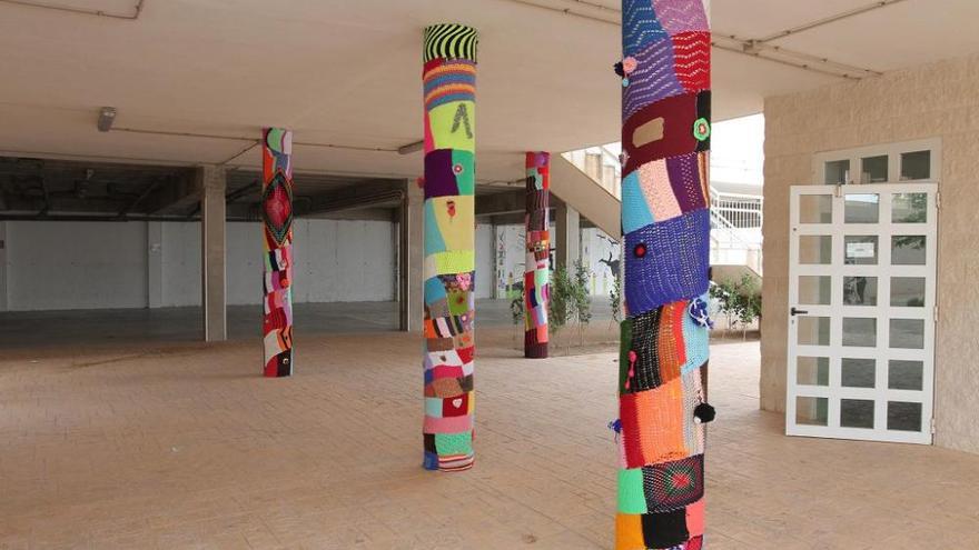 Ganchillo en el Colegio Atalayas de Cartagena