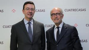 Jorge Badía y Rafael Fontana, consejero delegado y presidente, respectivamente, de Cuatrecasas.