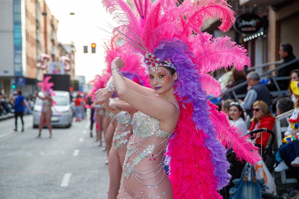 Las imágenes del gran desfile del Carnaval de Cabezo de Torres