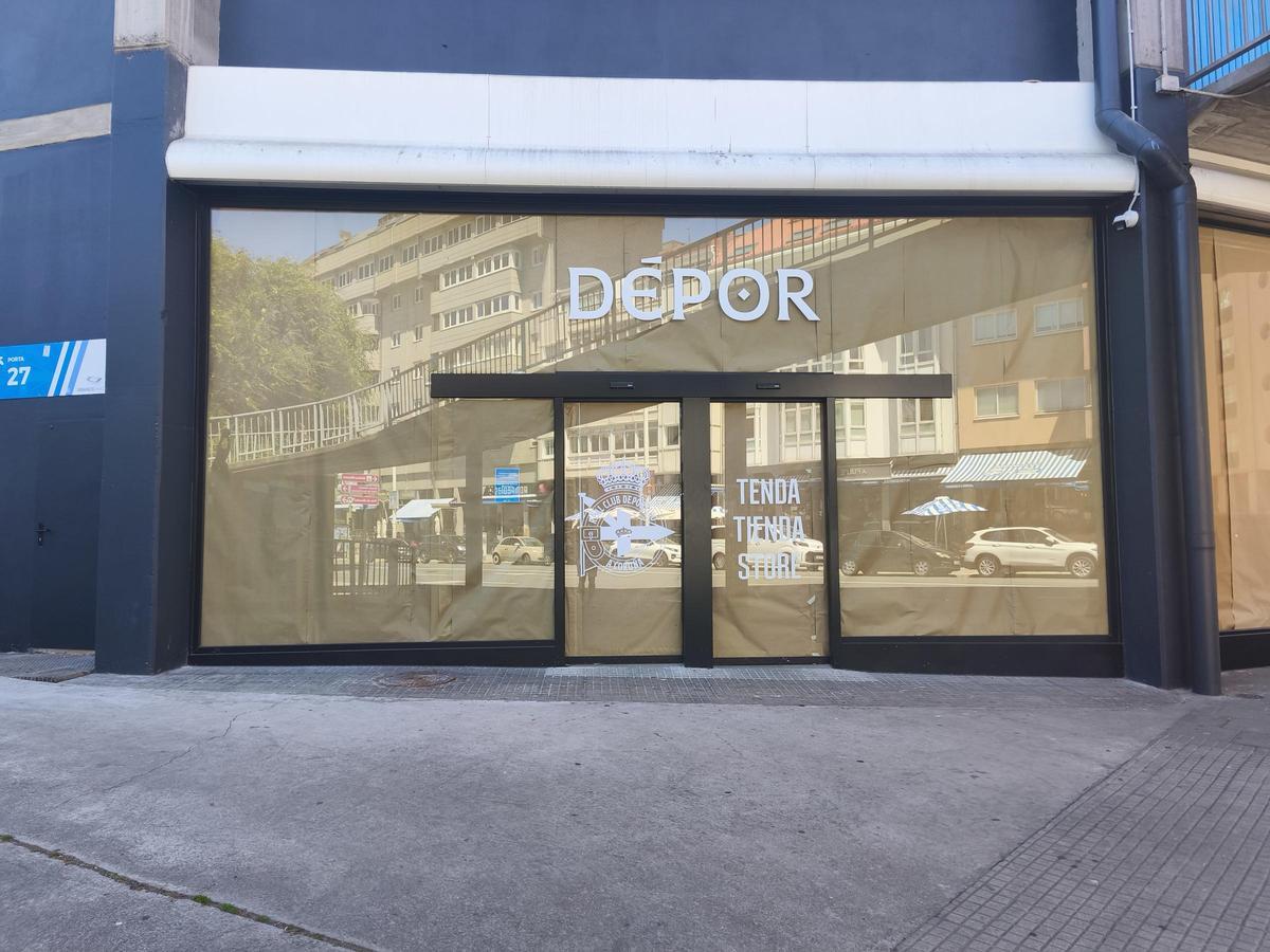 La Déportienda, hoy, cerrada por completo