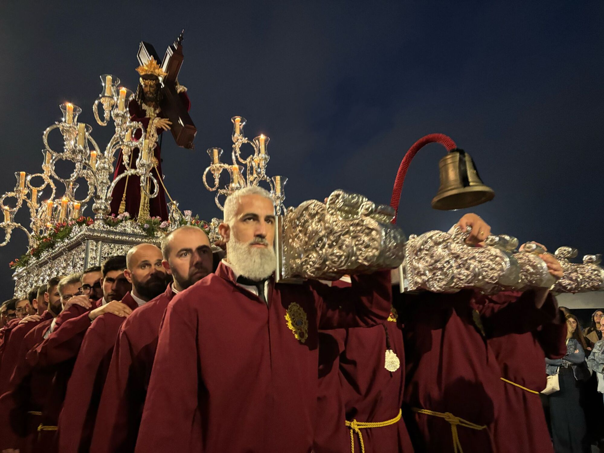Salida procesional de la hermandad de los Dolores de Churriana 2025