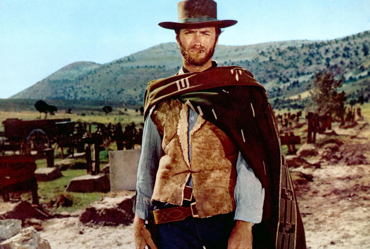Una de las imágenes más icónicas de Clint Eastwood y de la historia del cine