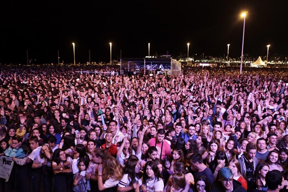 Concierto de "Morat" en la "Semana Grande" de Gijón