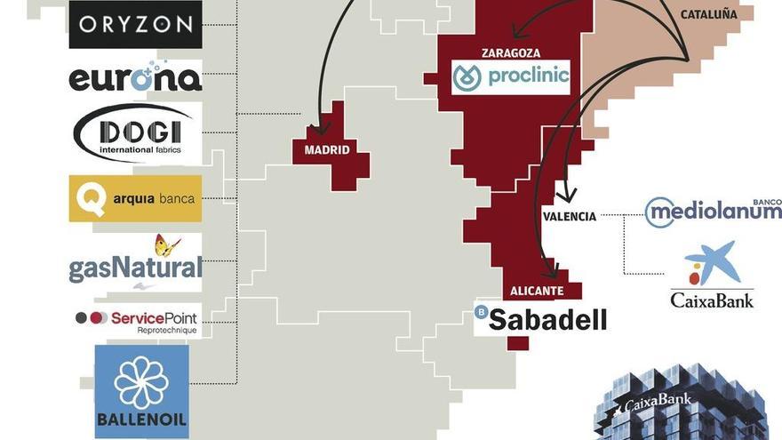 Caixa Bank y Gas Natural sacan sus sedes de Cataluña con ayuda de un decreto del Gobierno