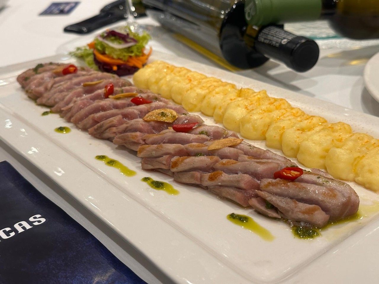 Presentación de las jornadas gastronómicas del pescado azul que organiza Emgrobes y se celebran hasta el 31 de mayo.