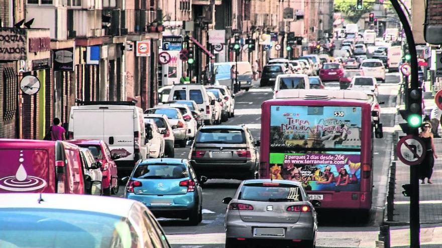 Las obras transformaran por completo el aspecto de la calle Entenza.