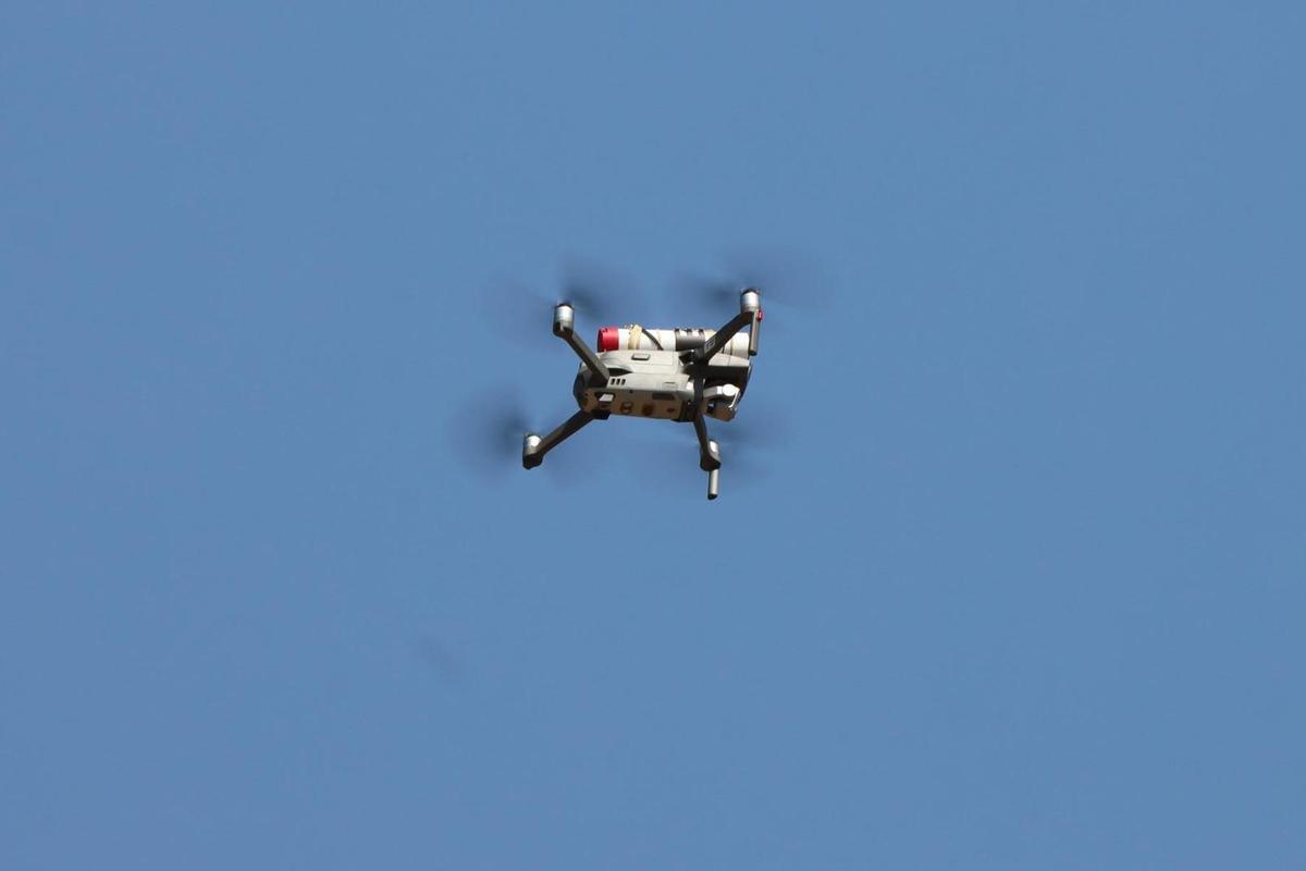Vigilancia con drones.