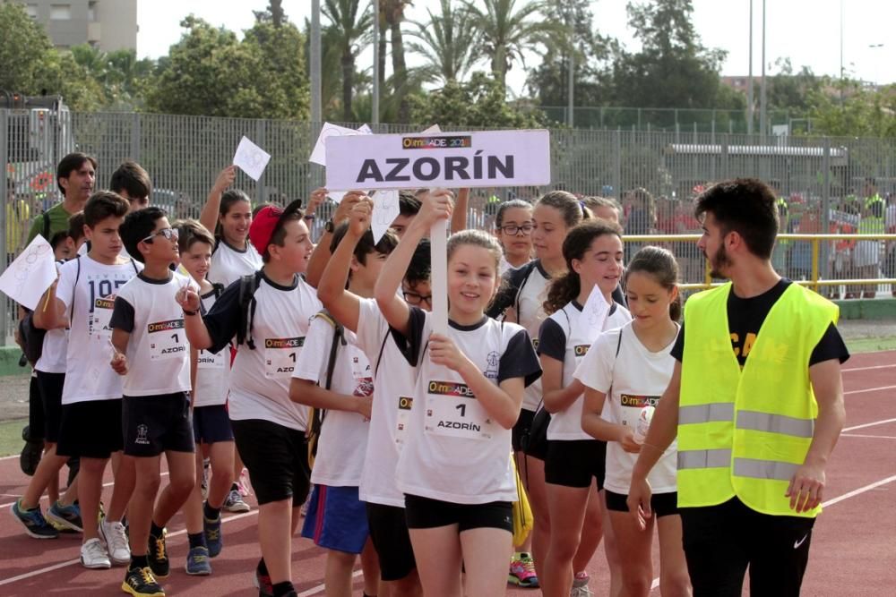 Competición escolar de Atletismo en Cartagena