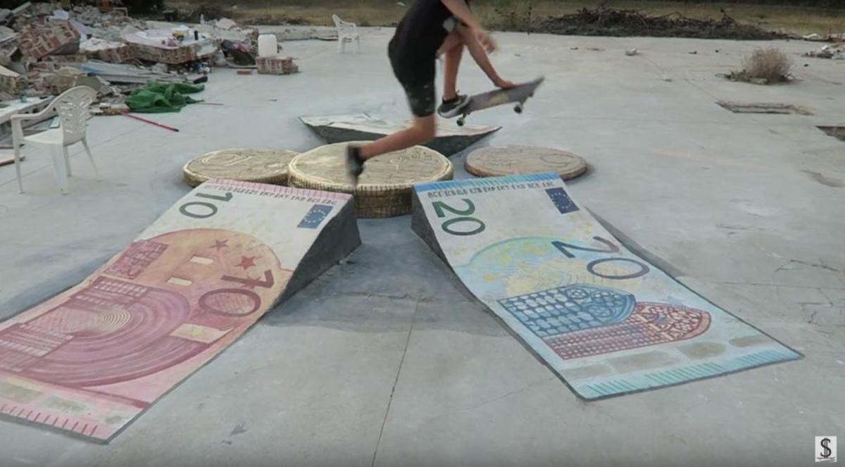 Instalaciones de 'Dinero DIY'