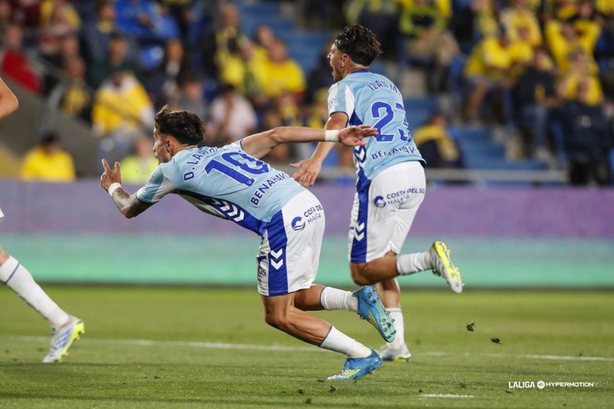 Las Palmas vs Málaga CF, en imágenes