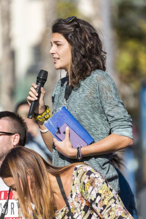 Acto de Pobresa Zero en la Universitat Politècnica