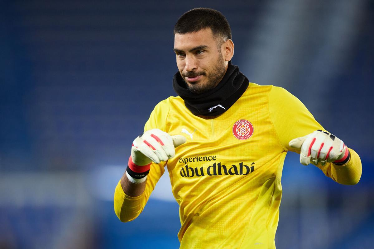 Paulo Gazzaniga, en Vitoria