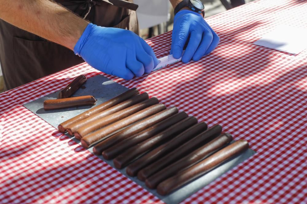 Exhibición de elaboración de chocolate en Torrent