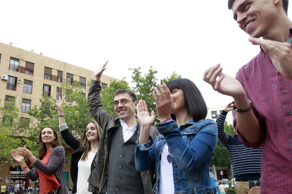 Mitin de Monedero en Torrent