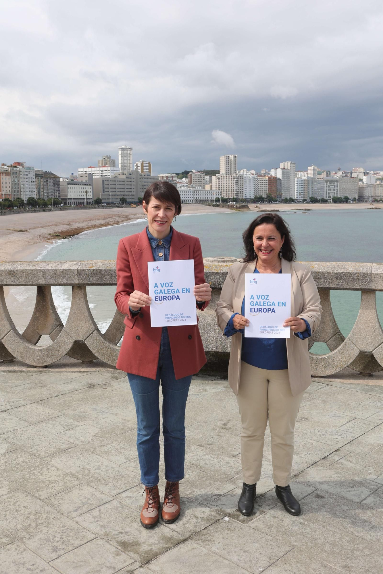 Ana Pontón y Ana Miranda presentan en A Coruña el programa del BNG para las elecciones europeas