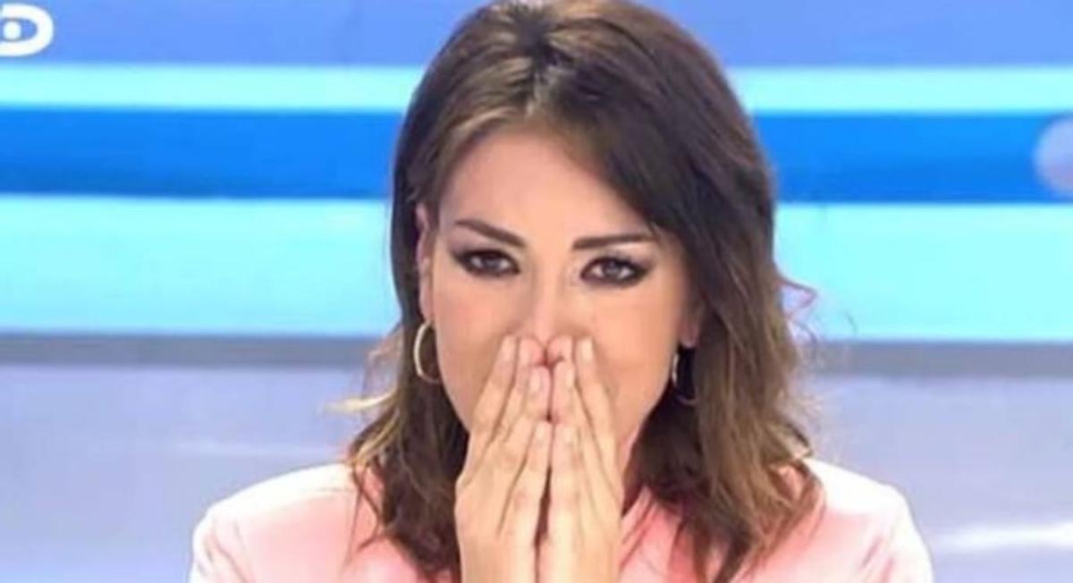 Patricia Pardo en una de sus intervenciones en Telecinco.