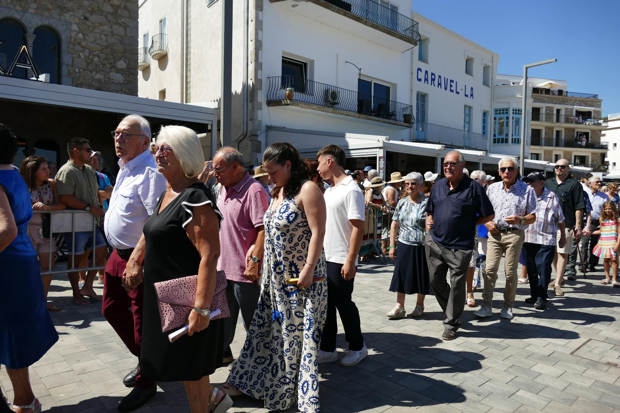 L'Escala commemora la Festa del Carme amb un sentit homenatge a les persones grans i a les seves arrels marineres