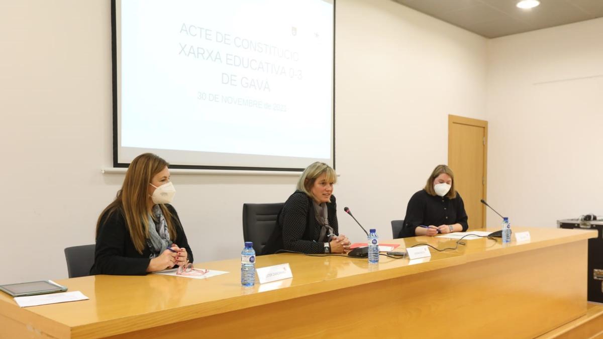 Gavà presenta Xarxa 0-3, una espai dedicat a l’educació en la petita infància