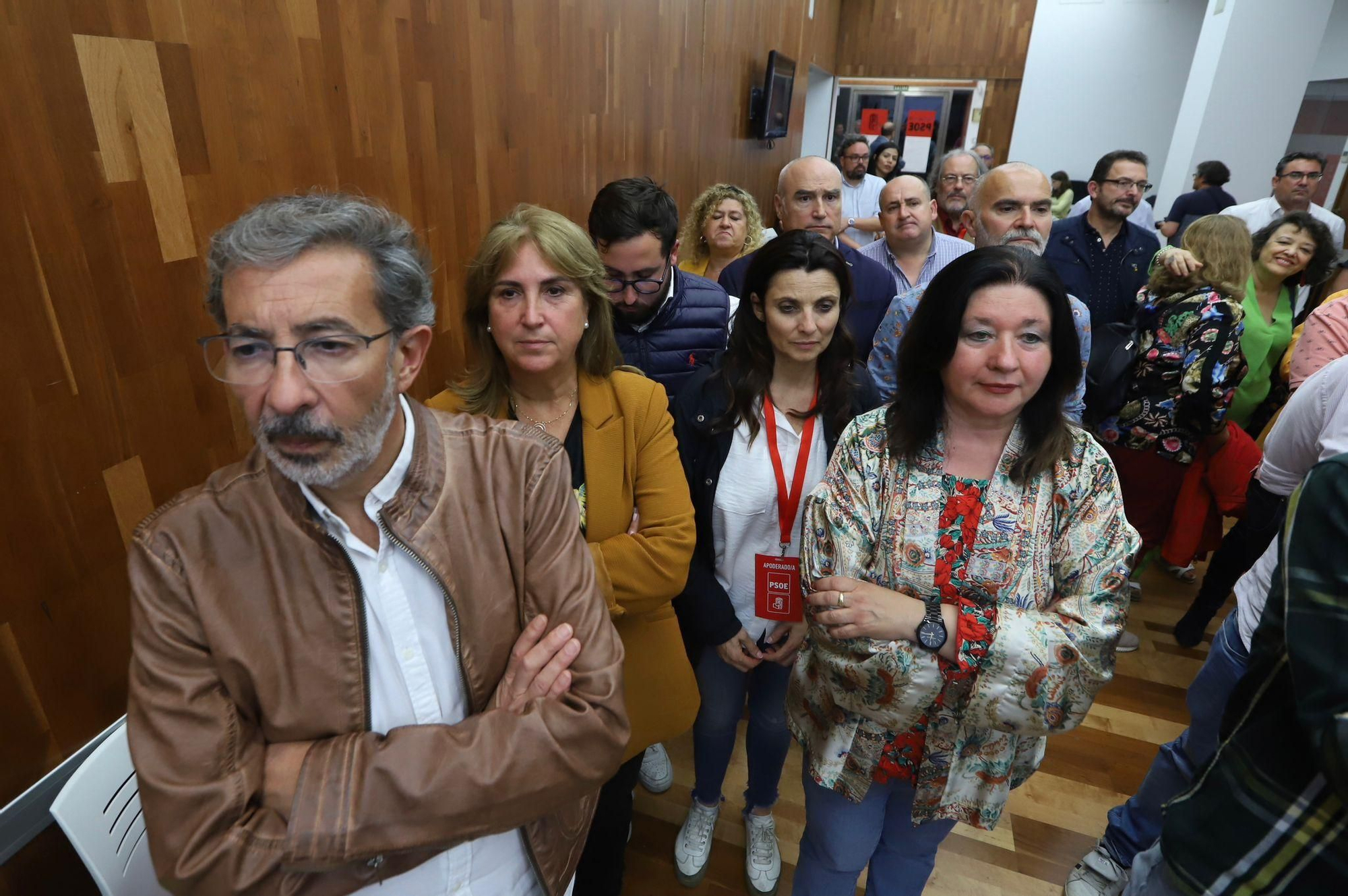 Noche electoral en el PSOE