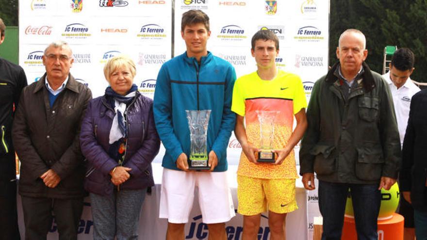 Eva Guerrero y Álvaro López ganan el &quot;Juan Carlos Ferrero&quot;