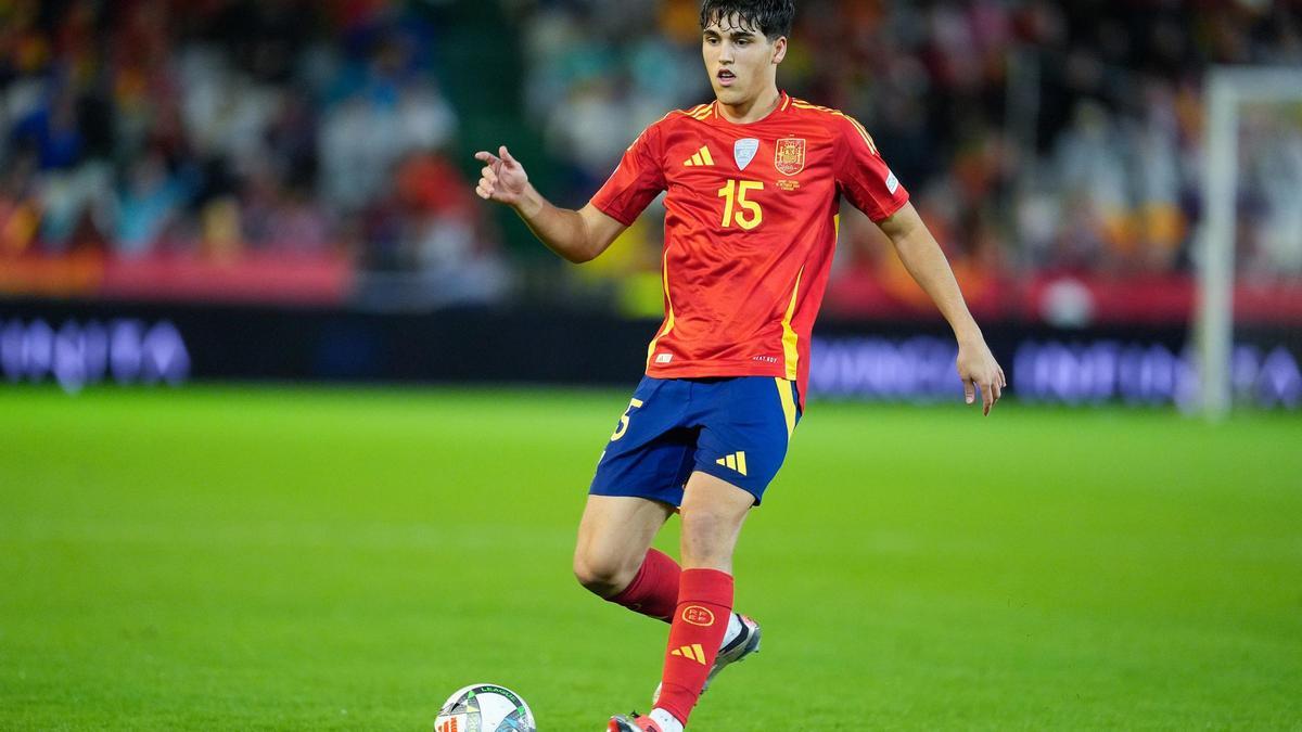 El jugador del FC Barcelona y la selección española Pau Cubarsí.