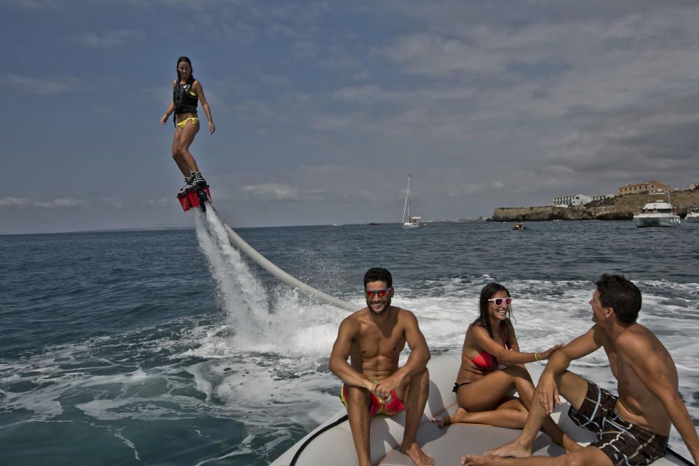 Gran variedad de deportes en el Mediterráneo