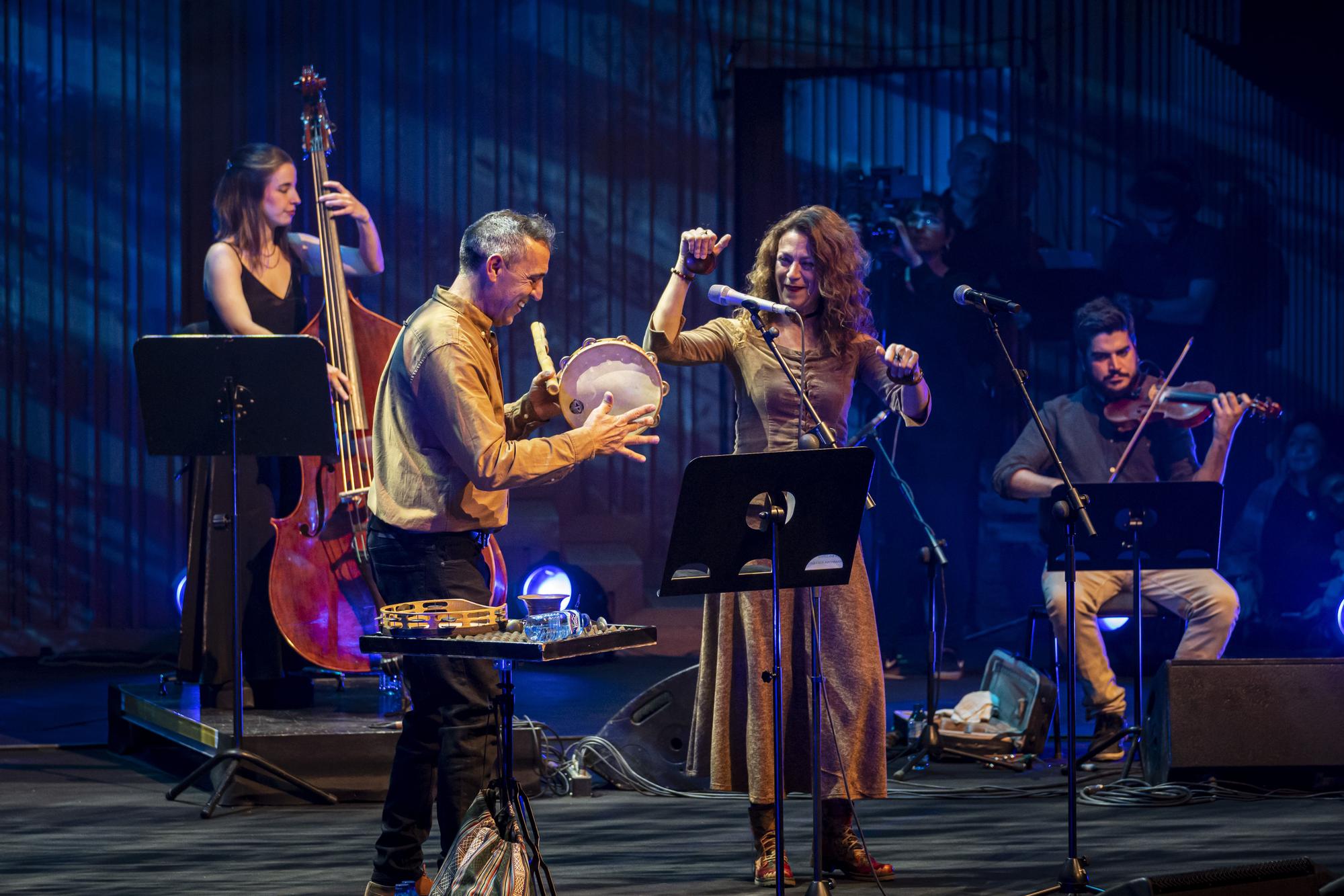 Concierto de Pep Gimeno "Botifarra" en el Palau de les Arts de València.